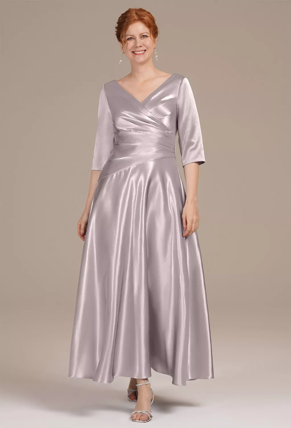 AW Psaltery Taupe  Mother of the Bride Dresses